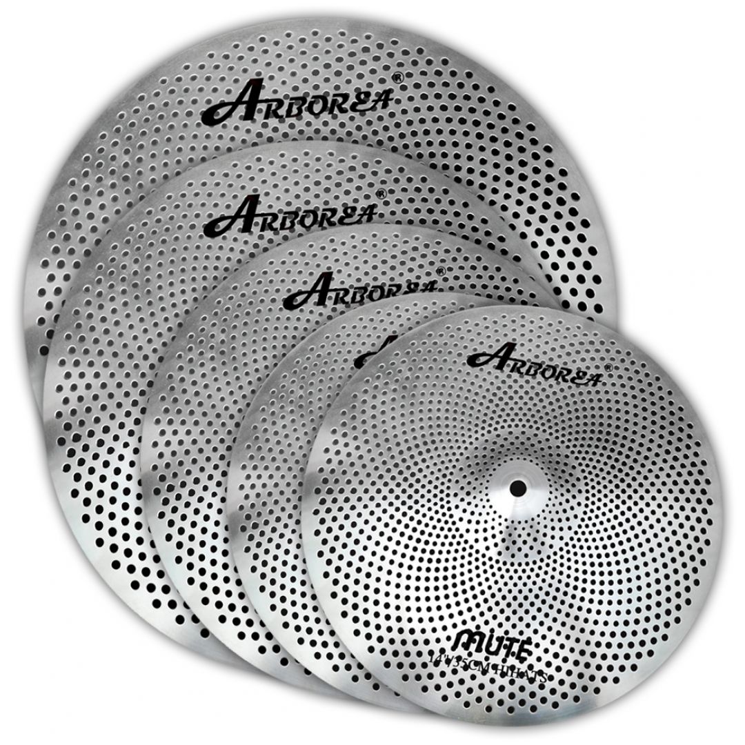 arborea-mute-silver-matte-14161820-set-platillo-bajo-volumen-practica-5405